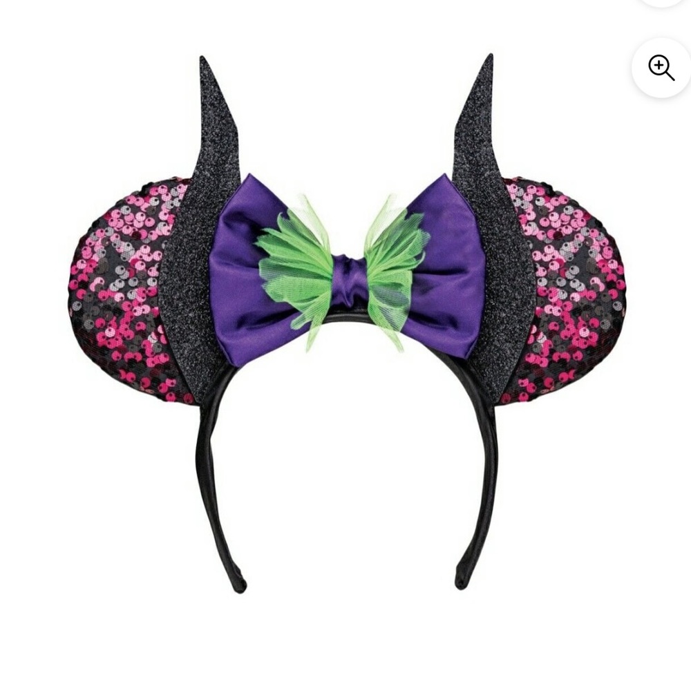 New Disney 100 anniversary villains mickey ears maleficent Ursula cruella queen